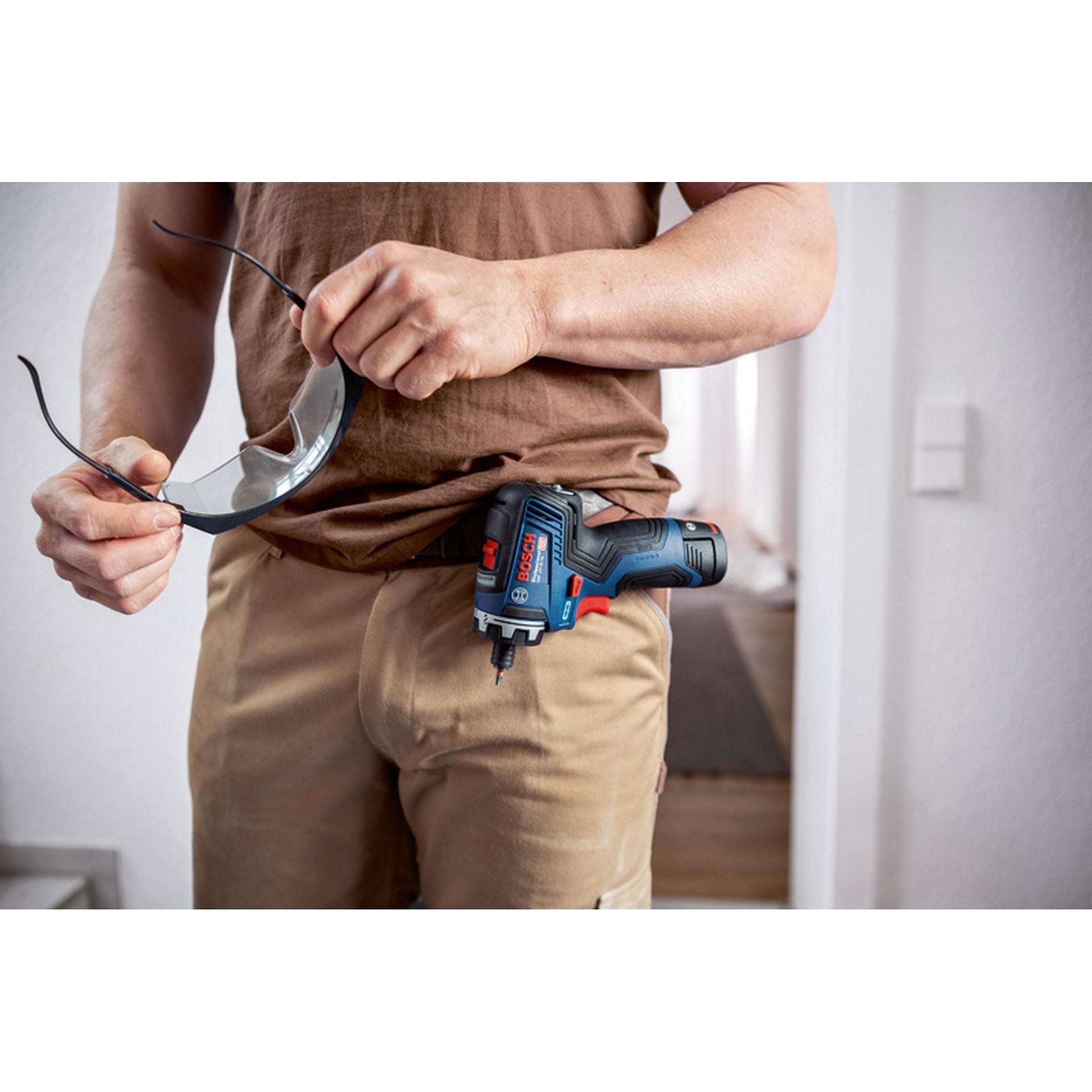 Bosch Akku-Schrauber GSR 12V-35 HX, 2 x Akku GBA 12V 3.0Ah in L-BOXX #06019J9100