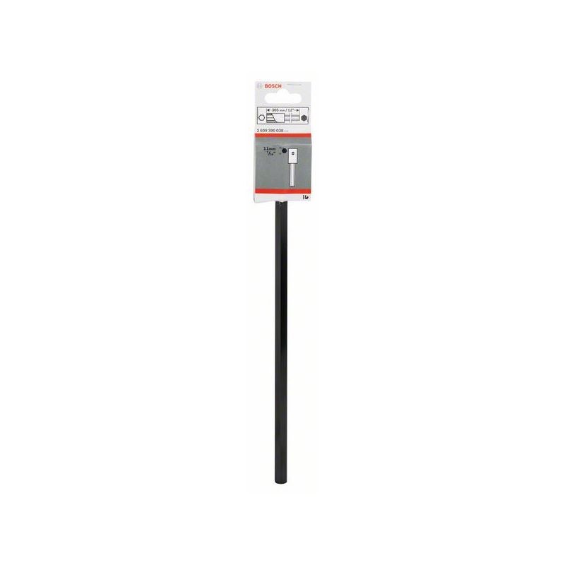 Bosch Verlängerung für Sechskantadapter SW, 11 mm, 305 mm #2609390038