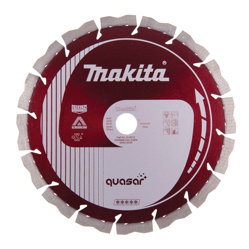Makita Diamanttrennscheibe Quasar #B-12712