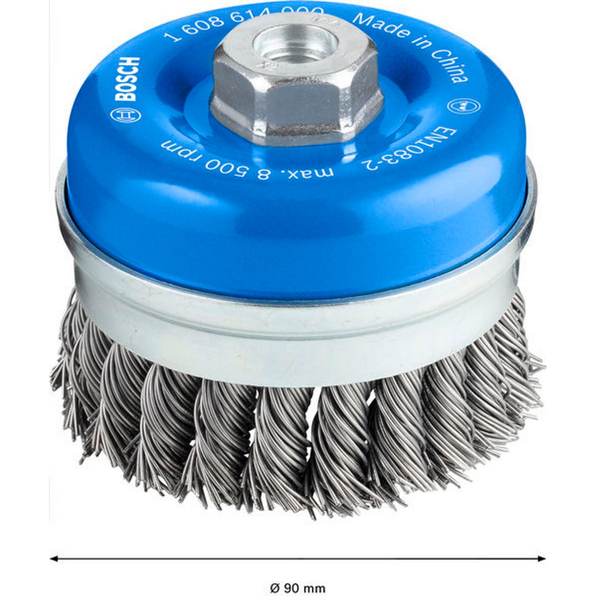 Bosch PRO Metal heavy Topfbürste, 90 x 0,8 mm, Gewinde #1608614000