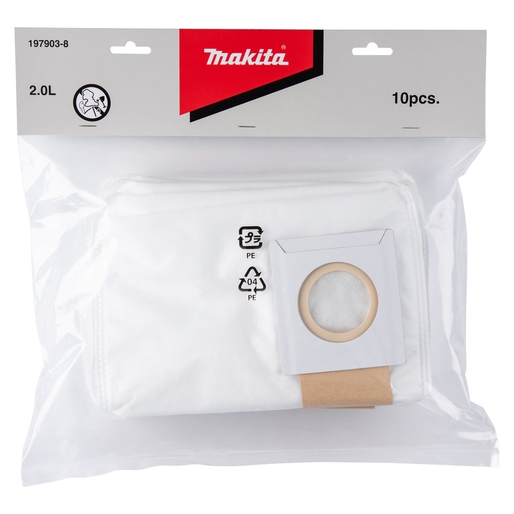 Makita Papier-Filtersäcke #197903-8