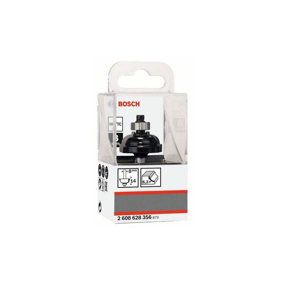 Bosch PRO Profilfräser klassisch, R 6,3 mm, S 8 mm #2608628356