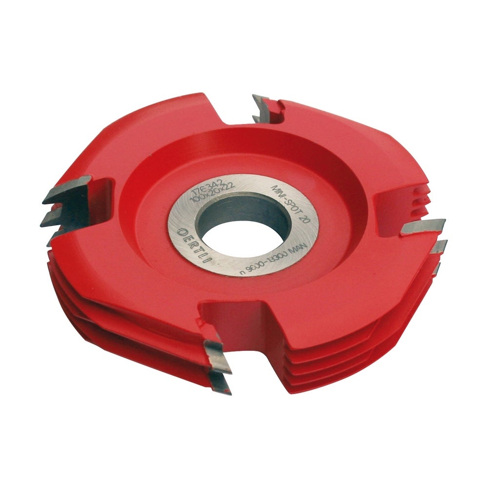Lamello Minispot-Fräser für Grösse 20, HW, Ø100x20xØ22 mm, Z4 #132222