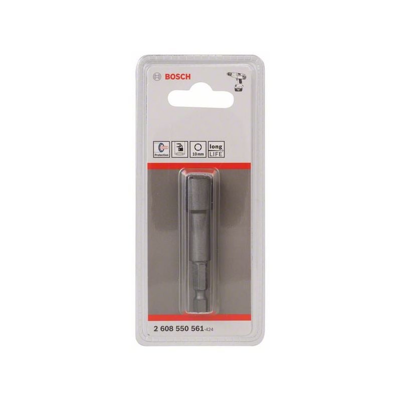 Bosch Steckschlüssel, 65 x 10 mm, M 6, Tiefenanschlag 2 607 002 586 #2608550561
