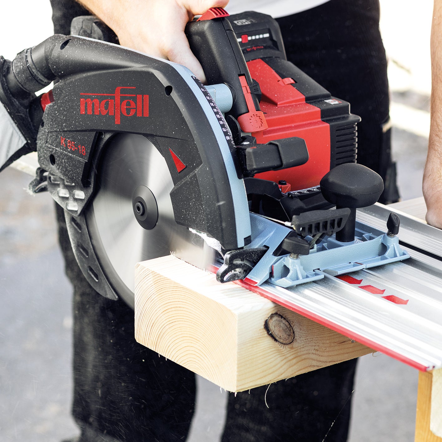 Mafell Akku-Handkreissäge K 85-18 PURE im L-MAX #91E302
