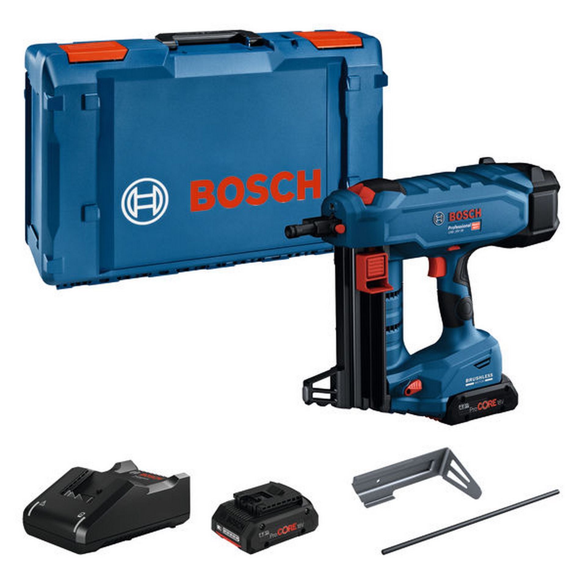 Bosch Akku-Betonnagler GNB 18V-38, 2 x Akku ProCORE18V 4.0Ah, XL-BOXX #06019L7002