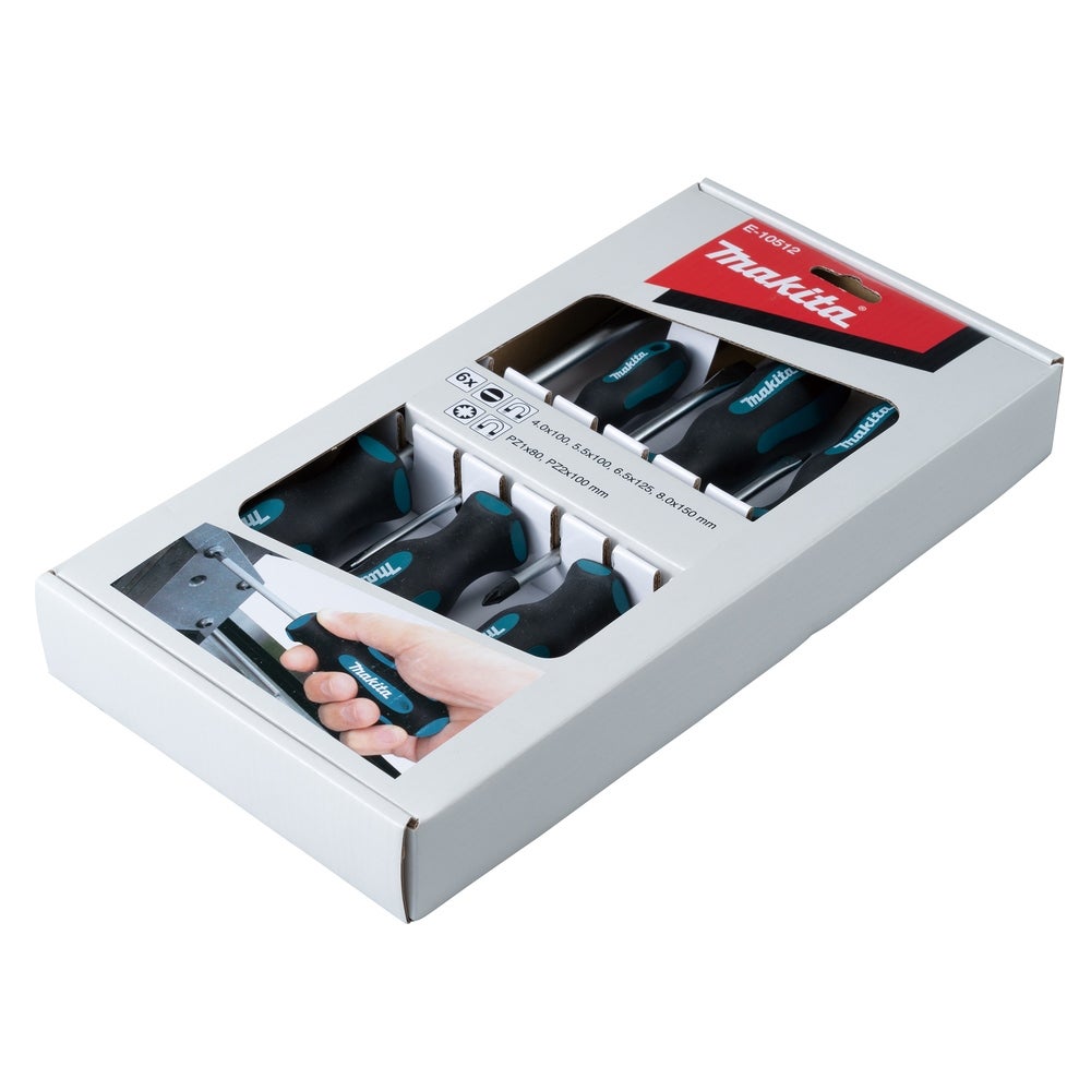 Makita Schraubendreher Set 6 tlg. #E-10512