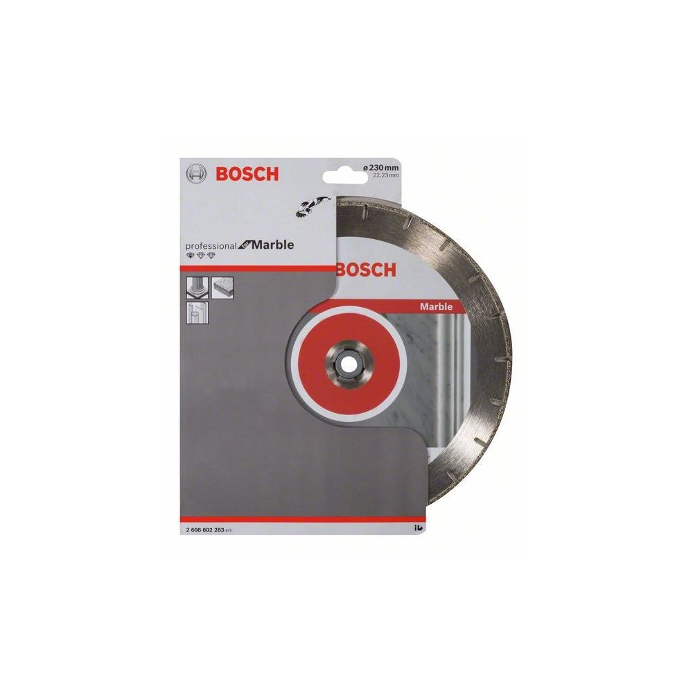 Bosch Diamanttrennscheibe Standard for Marble, 230 x 22,23 x 2,8 x 3 mm #2608602283