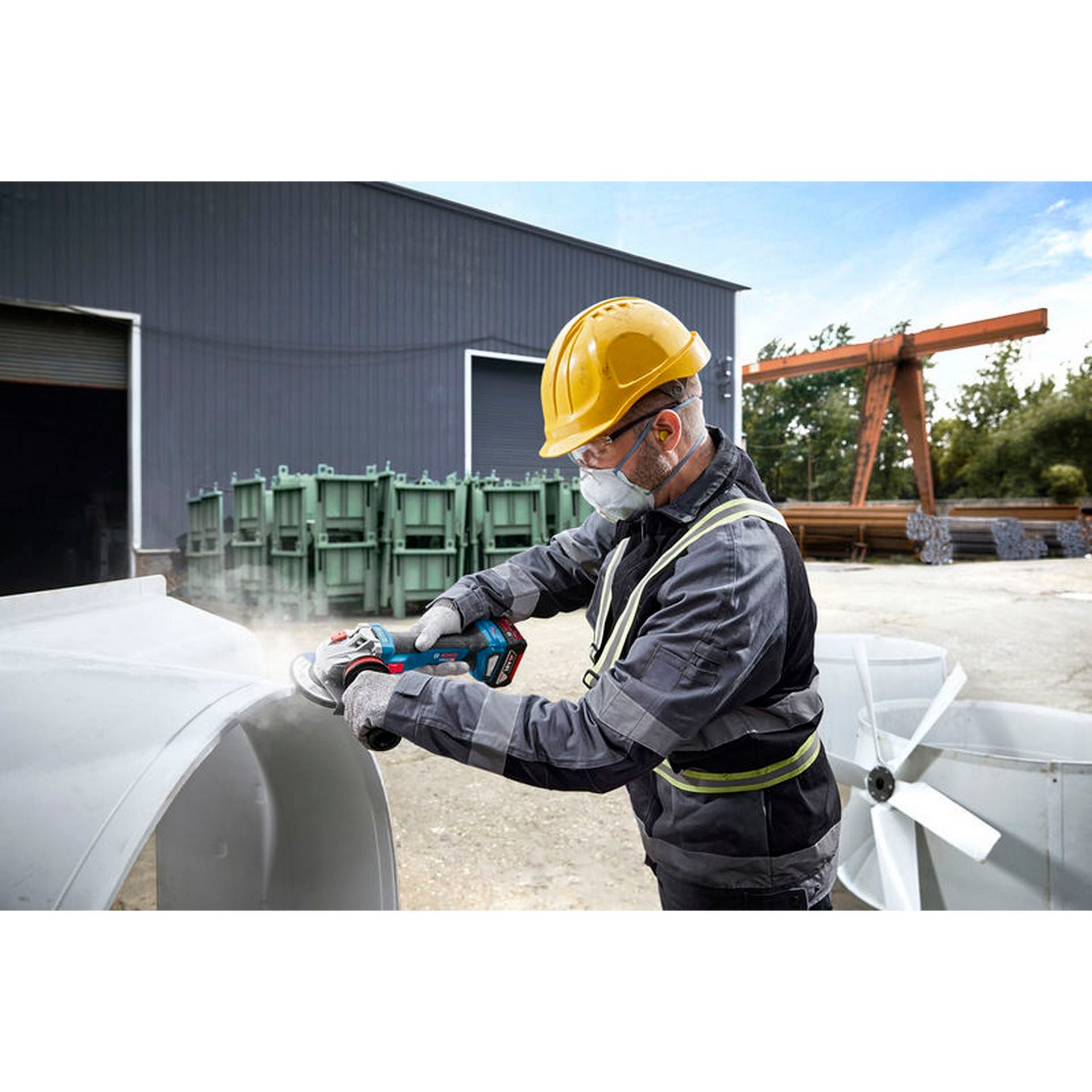 Bosch Akku-Winkelschleifer GWS 18V-11 #06019N4100