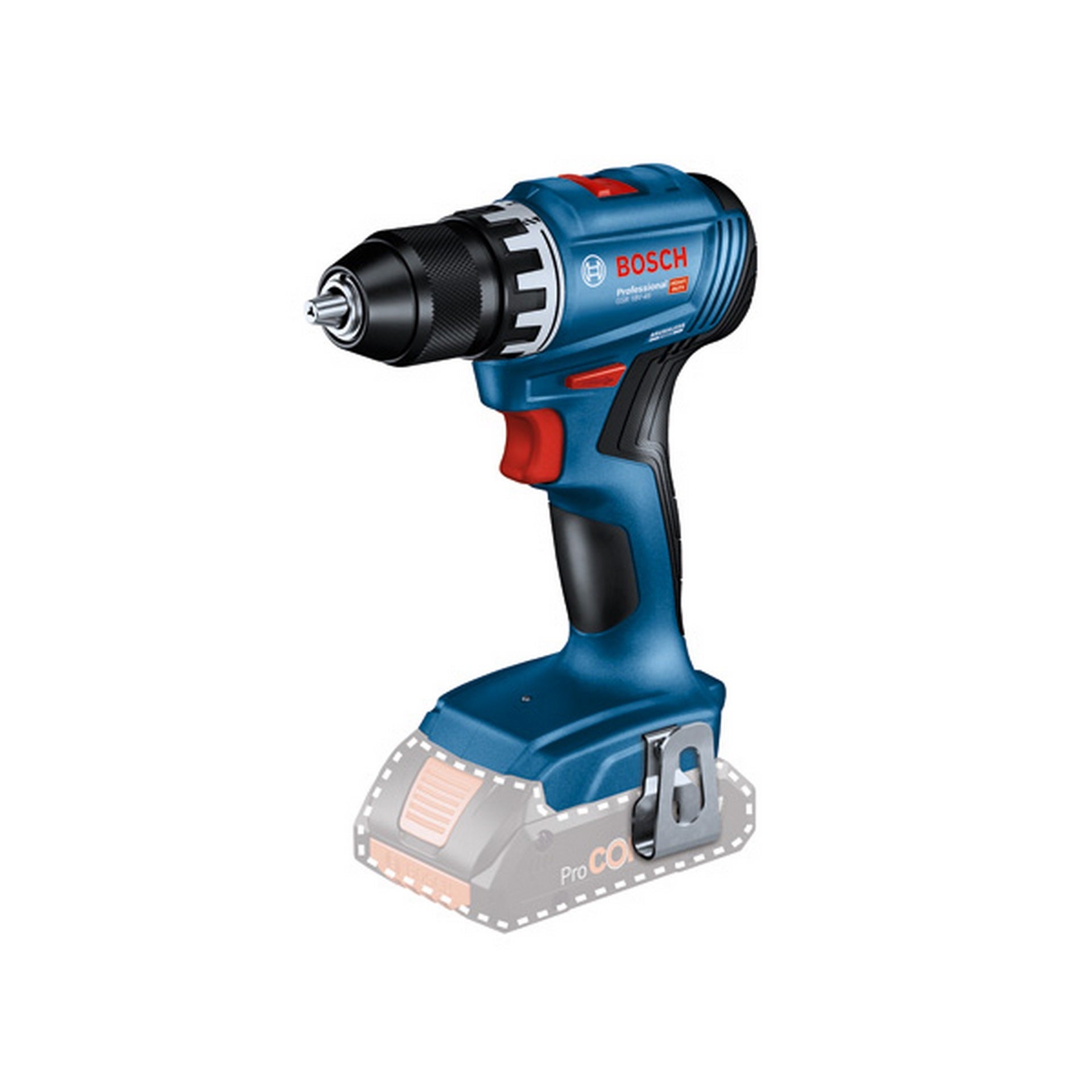 Bosch 2 x 18V-Set: GSR + GBH + 2 x Bit-Set + 2 x GBA 18V 4.0 Ah + GAL 18V-40 #0615V0003D