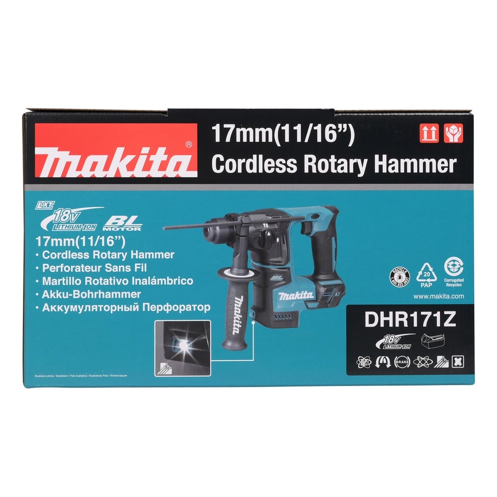 Makita Akku-Bohrhammer LXT DHR171Z