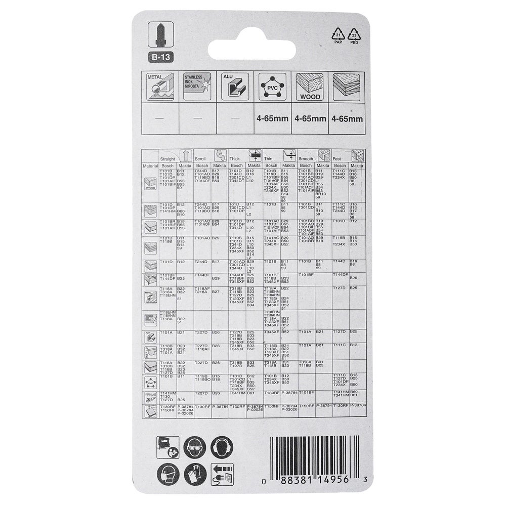 Makita Stichsägeblatt für Holz #A-85656