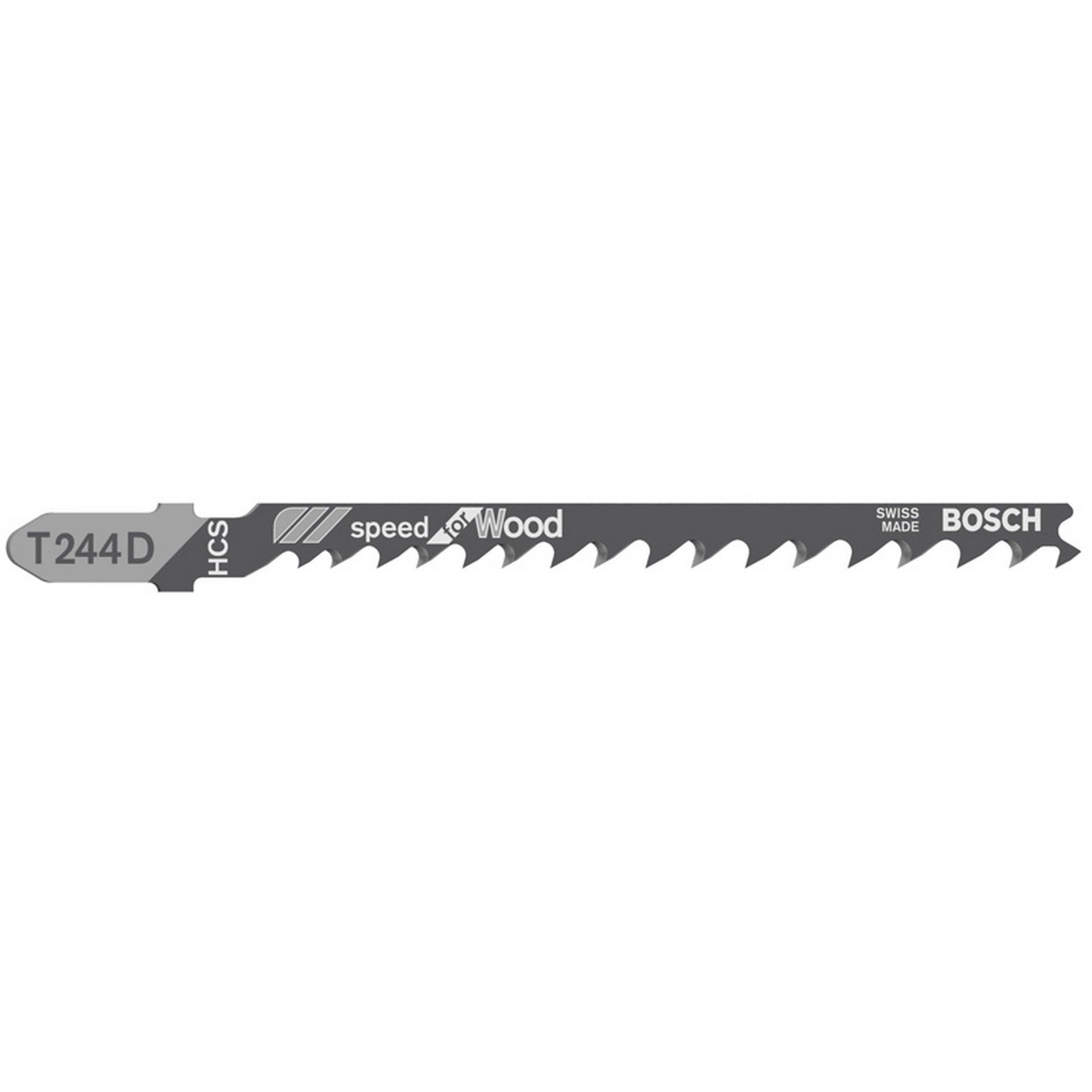 Bosch Stichsägeblatt T 244 D Speed for Wood, 5er-Pack #2608630058