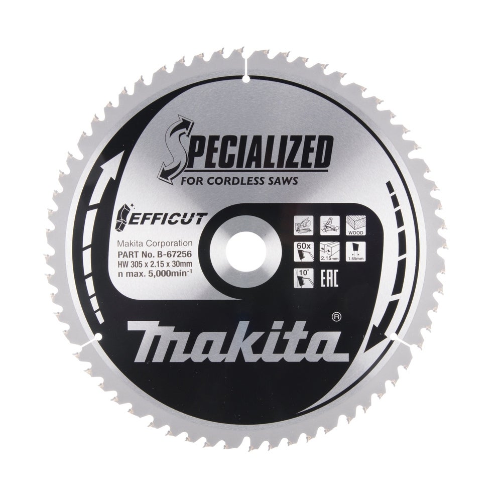 Makita EFFICUT Sägeblatt für Kapp- und Gehrungssägen #B-67256