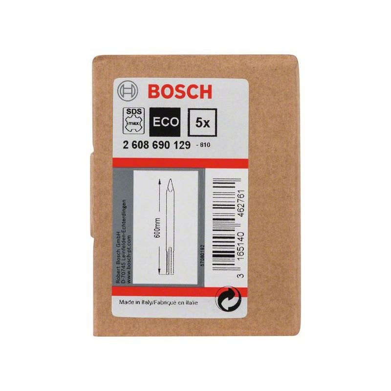Bosch PRO SDS max-4C Spitzmeißel-Set, 600 mm, 5-tlg. #2608690129