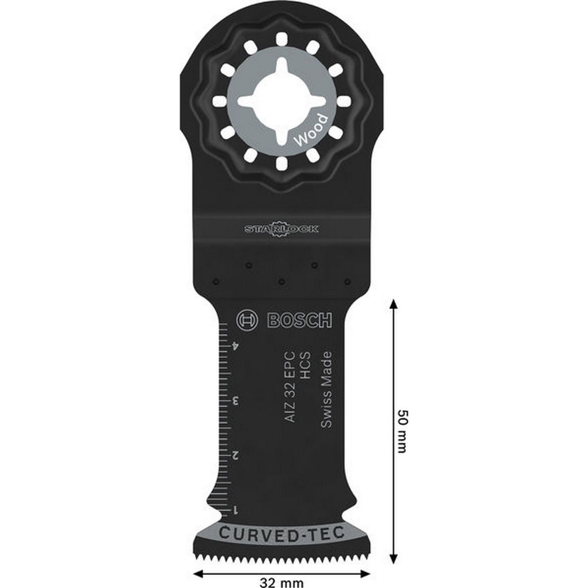 Bosch AIZ 32 EPC Holz Tauchsägeblatt, Starlock, 32 x 50 mm #2608669250