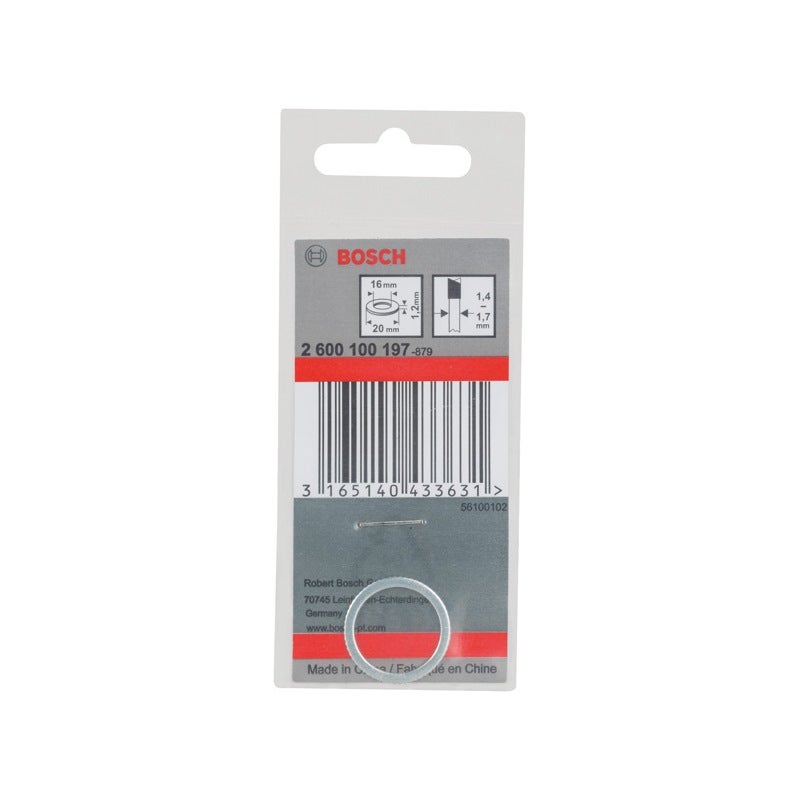 Bosch Reduzierring für PRO Kreissägeblatt, 20 x 1,2 x 16 mm #2600100197