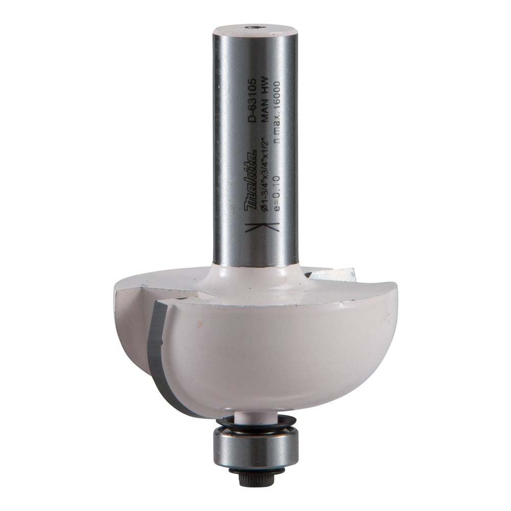 Makita Halbhohlkehlfräser mit Anlauflager Ø 28,6 mm #D-48620