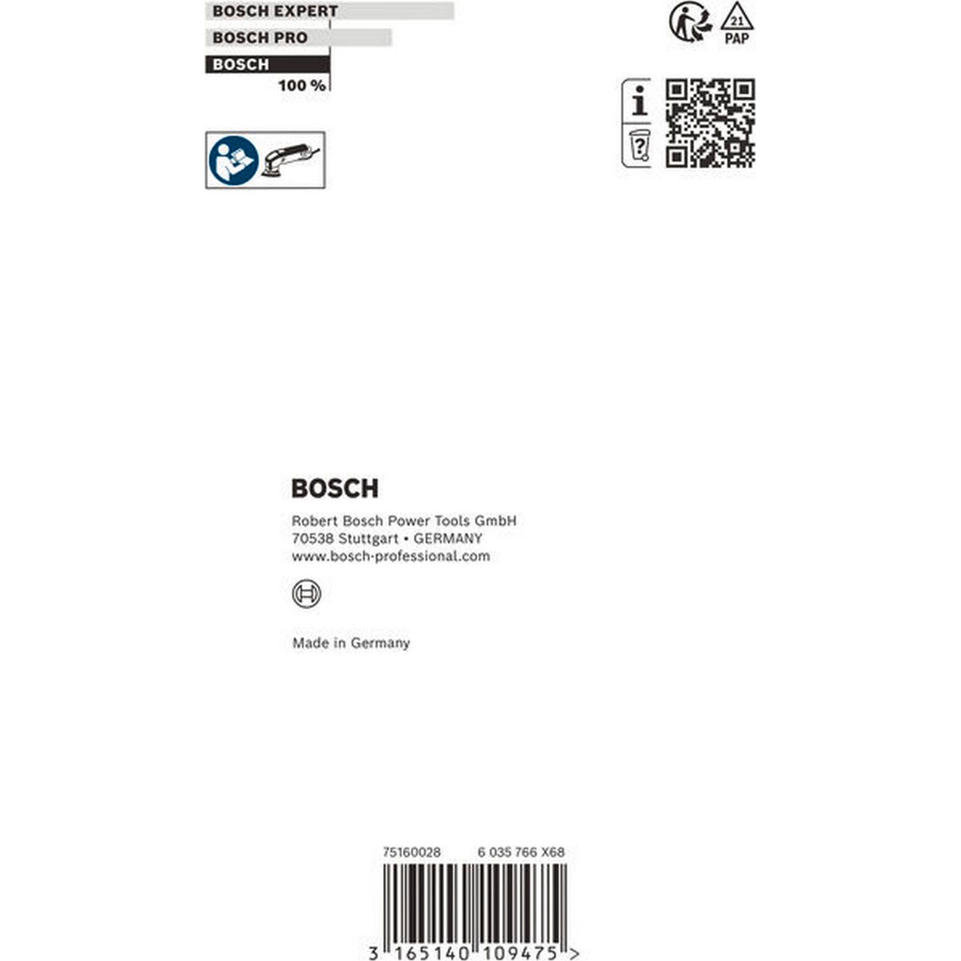 Bosch Schleiffinger oval #2608000198