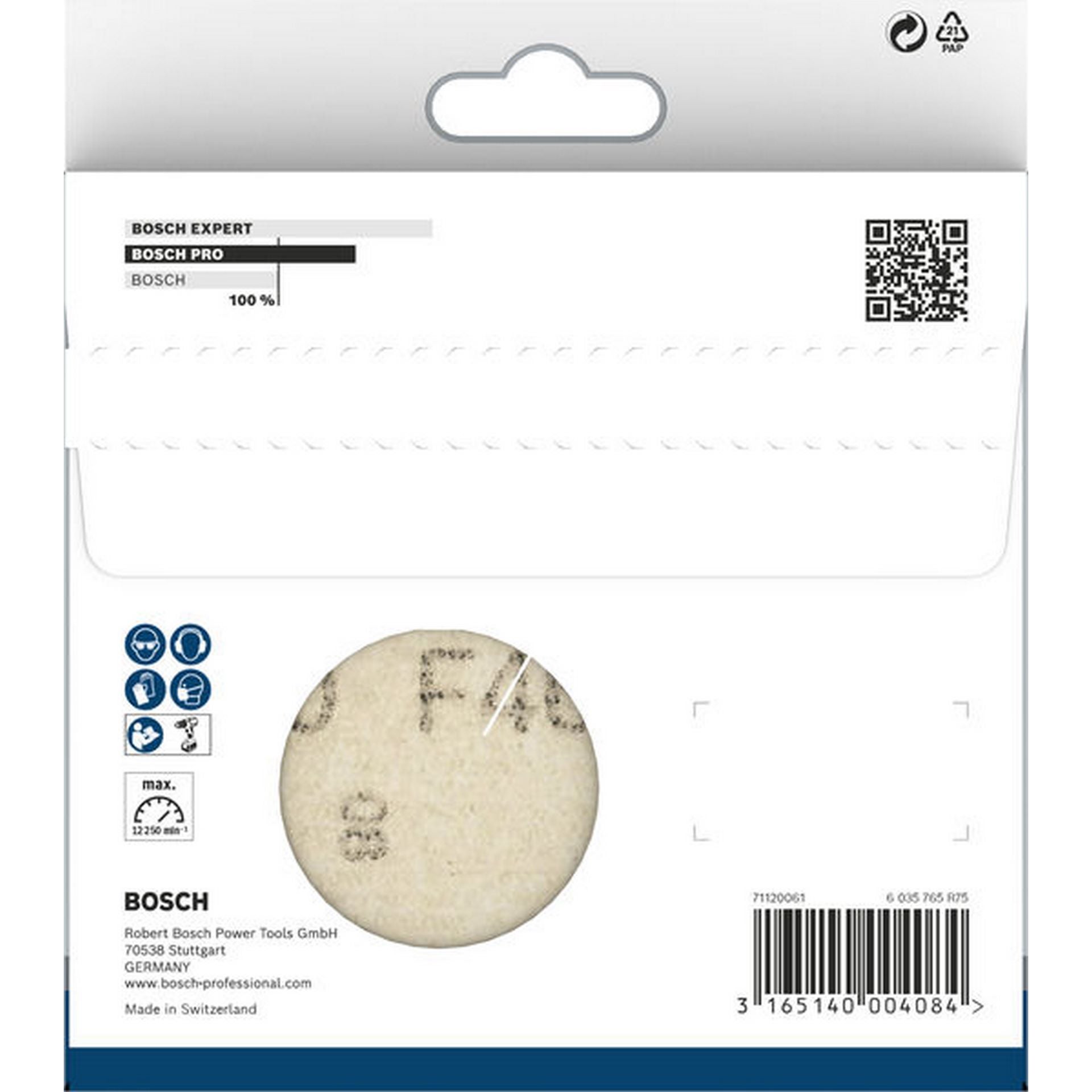 Bosch PRO F460 Schleifblatt Set, 125 mm, G40, G60, G80, G120, G180, 10-tlg. #1609200165