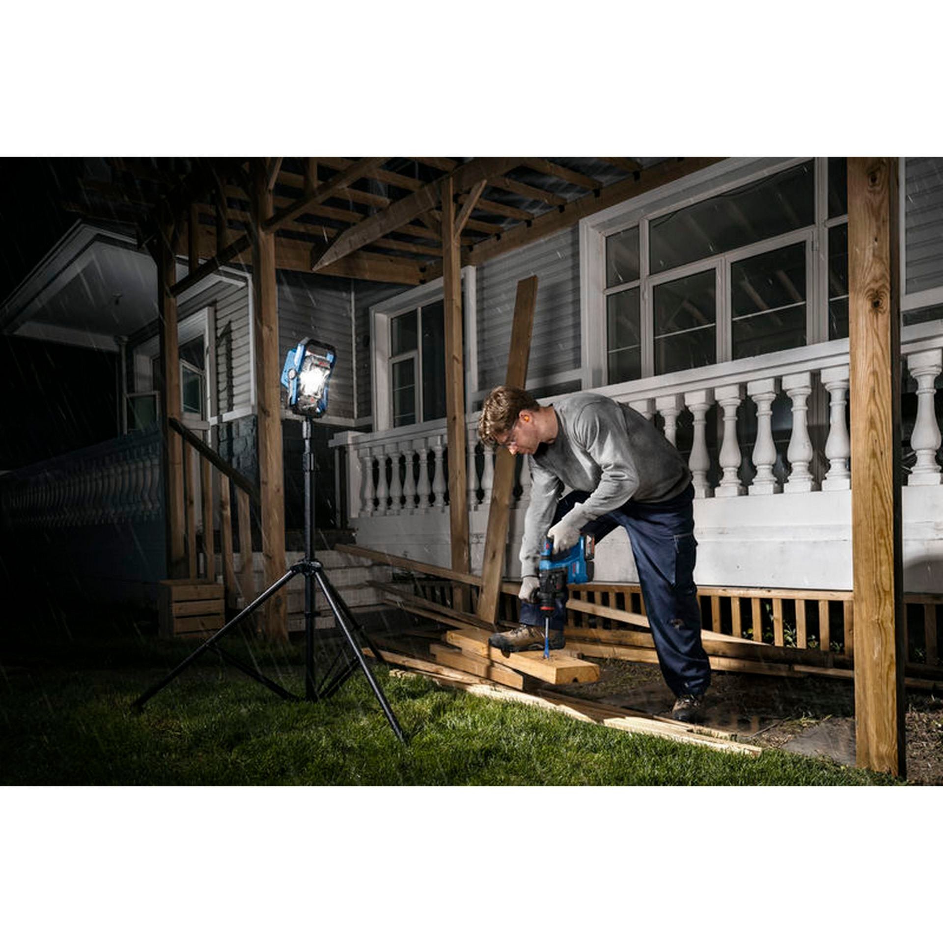 Bosch Akku-Bauleuchte GLI18V-3000 #06014A8100