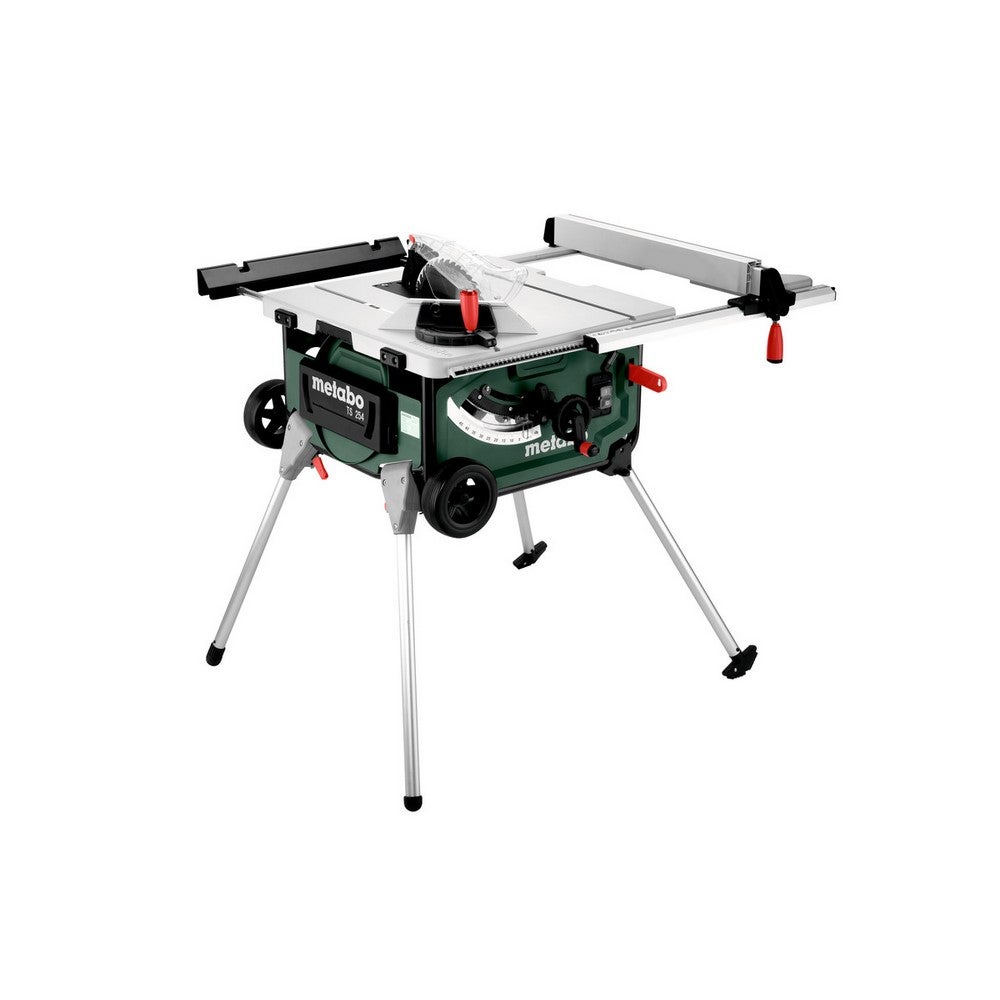 Metabo Tischkreissäge TS 254 #600668000 mit Untergestell und Trolleyfunktion