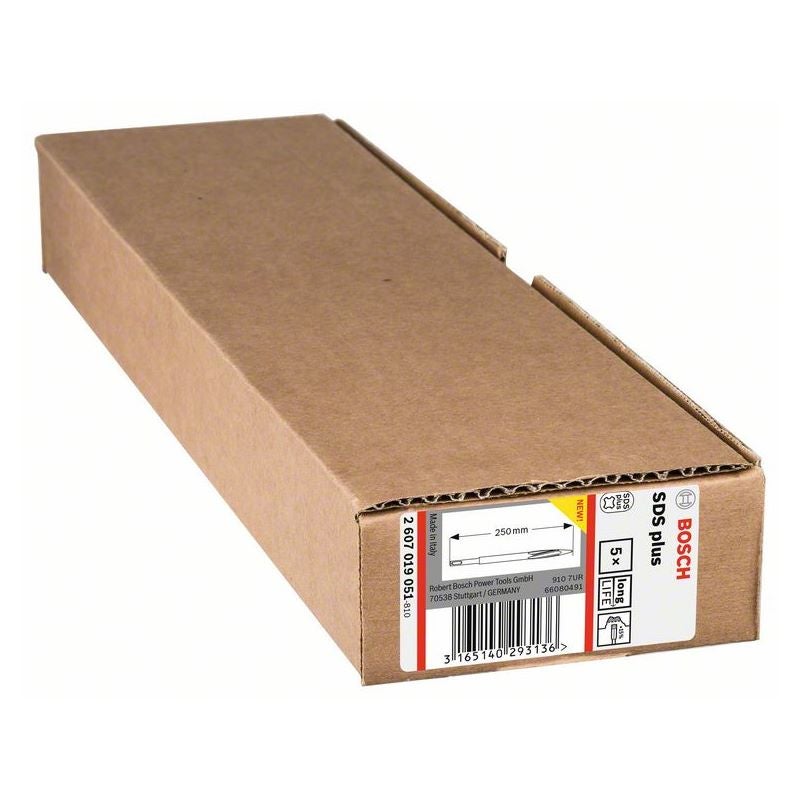 Bosch PRO SDS plus-5C Spitzmeißel-Set, 250 mm, 5-tlg. #2607019051