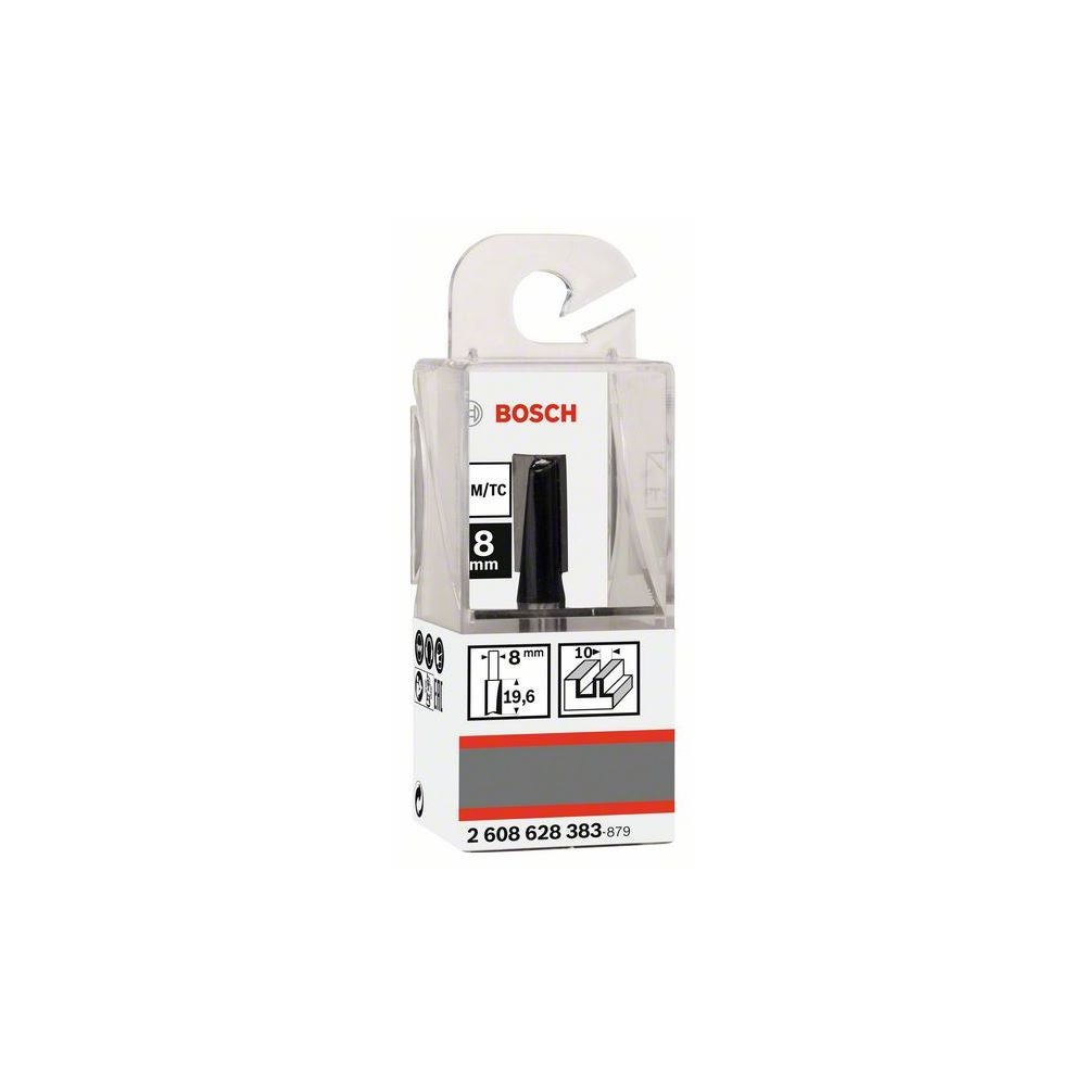 Bosch PRO Nutfräser, zweischneidig, D 10 mm, L 19,6 mm, S 8 mm #2608628383