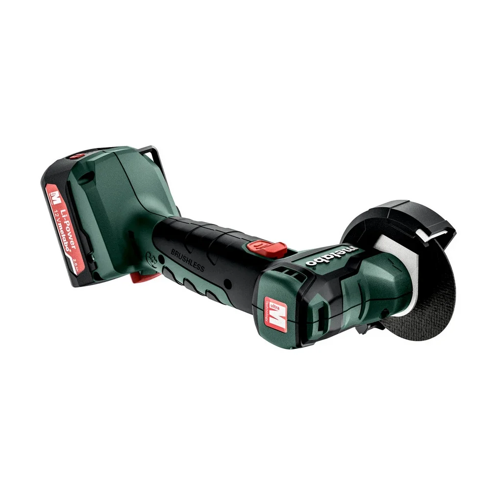 Metabo Akku-Winkelschleifer PowerMaxx CC 12 BL #600348500 metaBOX 145
