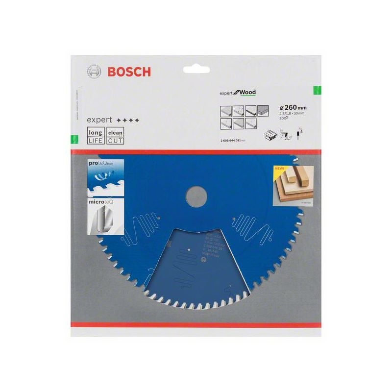 Bosch Kreissägeblatt Expert for Wood T 260 x 30 - 80 #2608644091