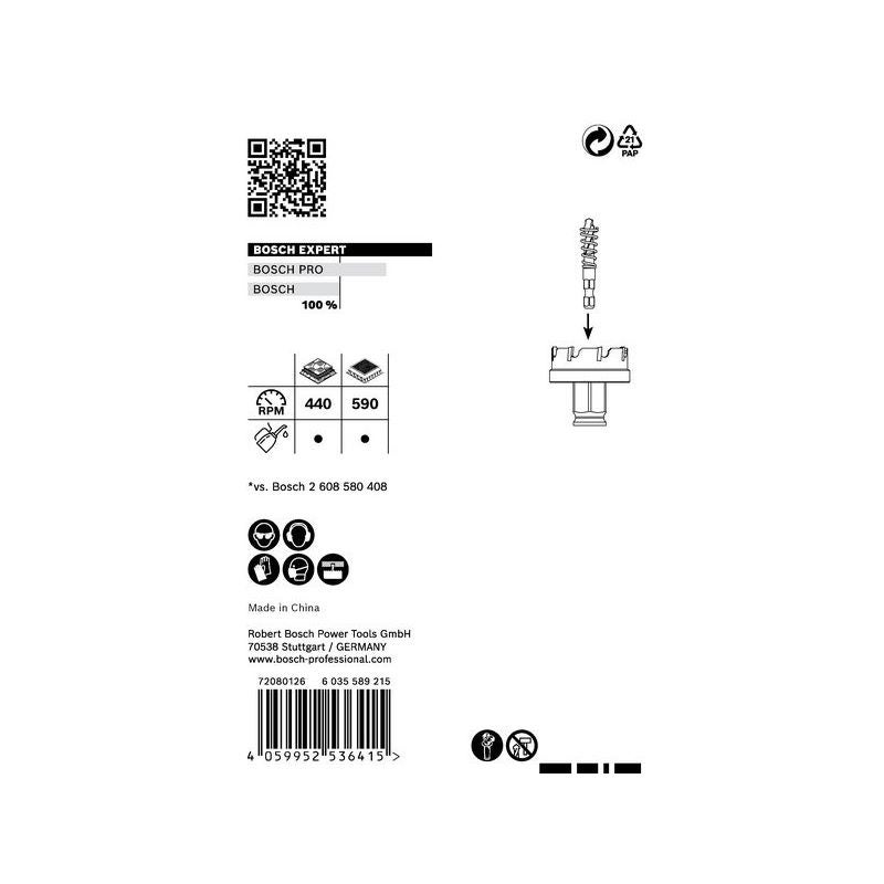 Bosch EXPERT Sheet Metal Lochsäge 27x5 mm #2608900495