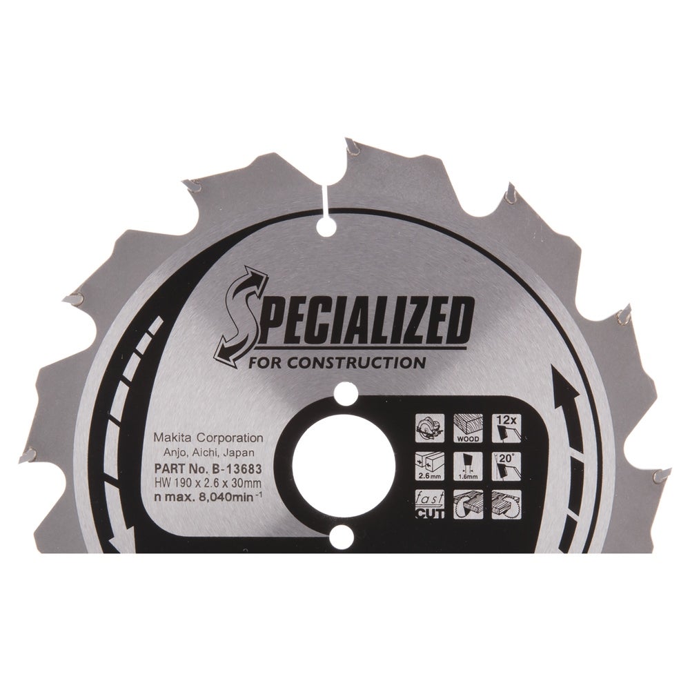 Makita Kreissägeblatt SPECIALIZED #B-13683