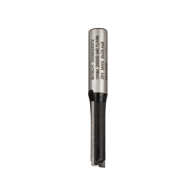 Bosch PRO Nutfräser, zweischneidig, D 8 mm, L 25 mm, S 8 mm #2608628372