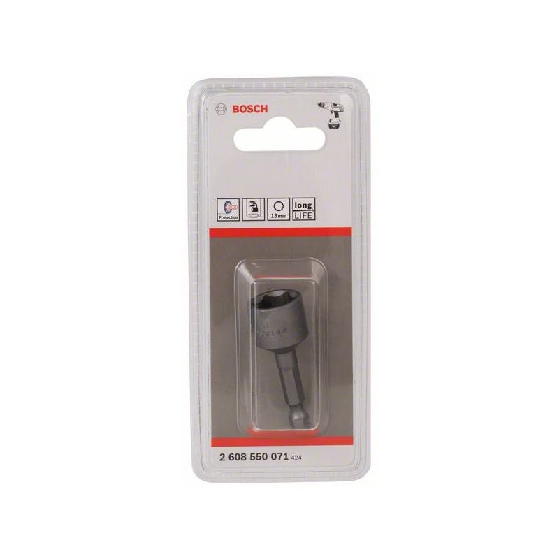 Bosch Steckschlüssel, 50 x 13 mm, M 8, mit Magnet #2608550071