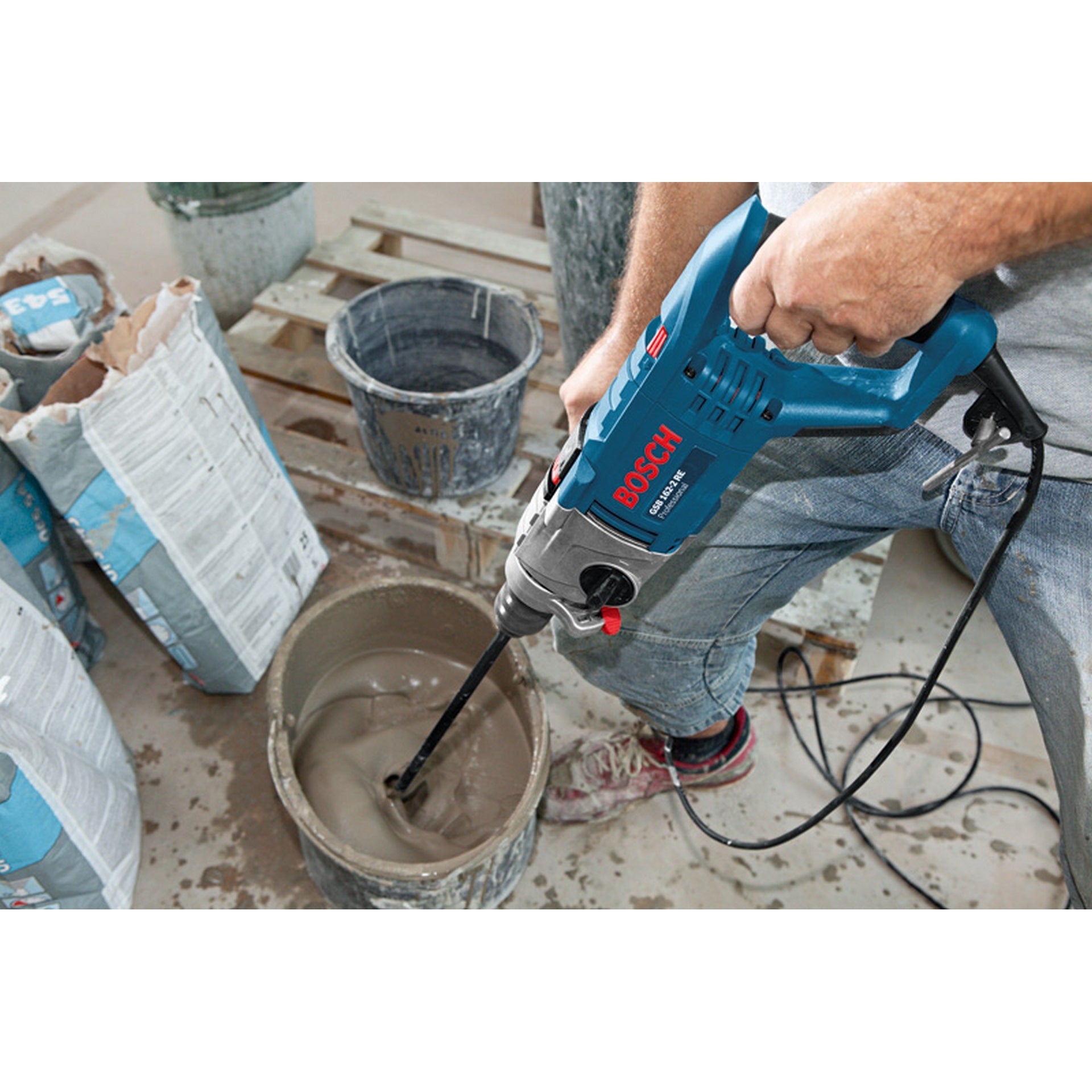 Bosch Schlagbohrmaschine GSB 162-2 RE im Handwerkerkoffer #060118B000