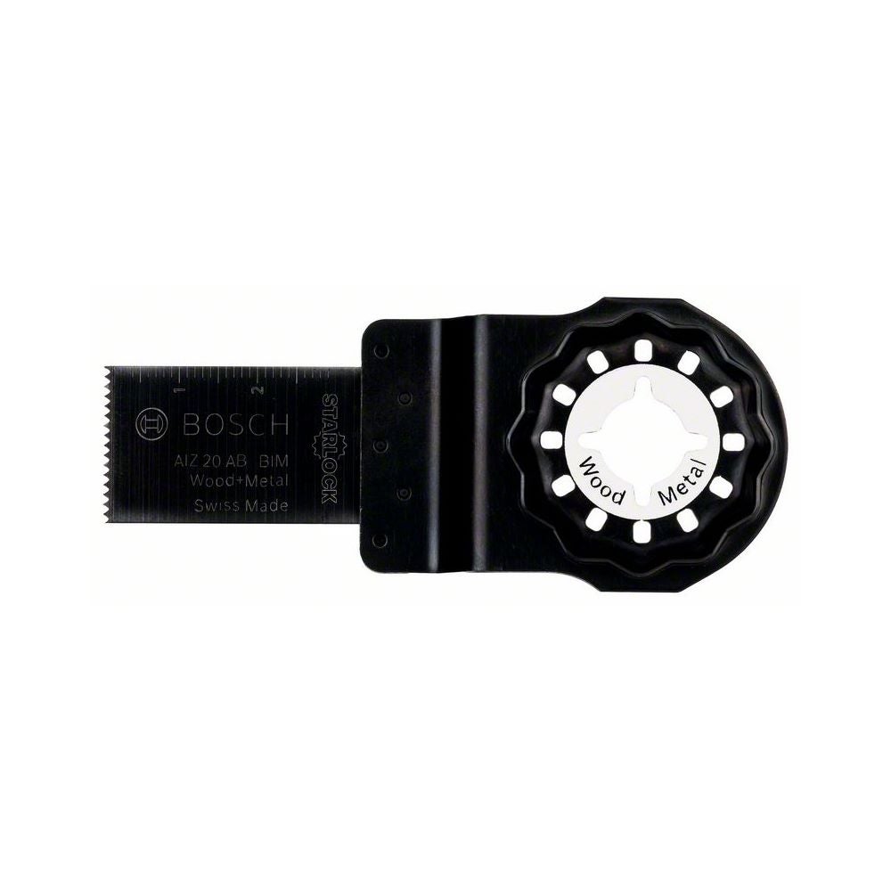 Bosch BIM Tauchsägeblatt AIZ 20 AB, Wood and Metal, 30 x 20 mm, 1er-Pack #2608661640
