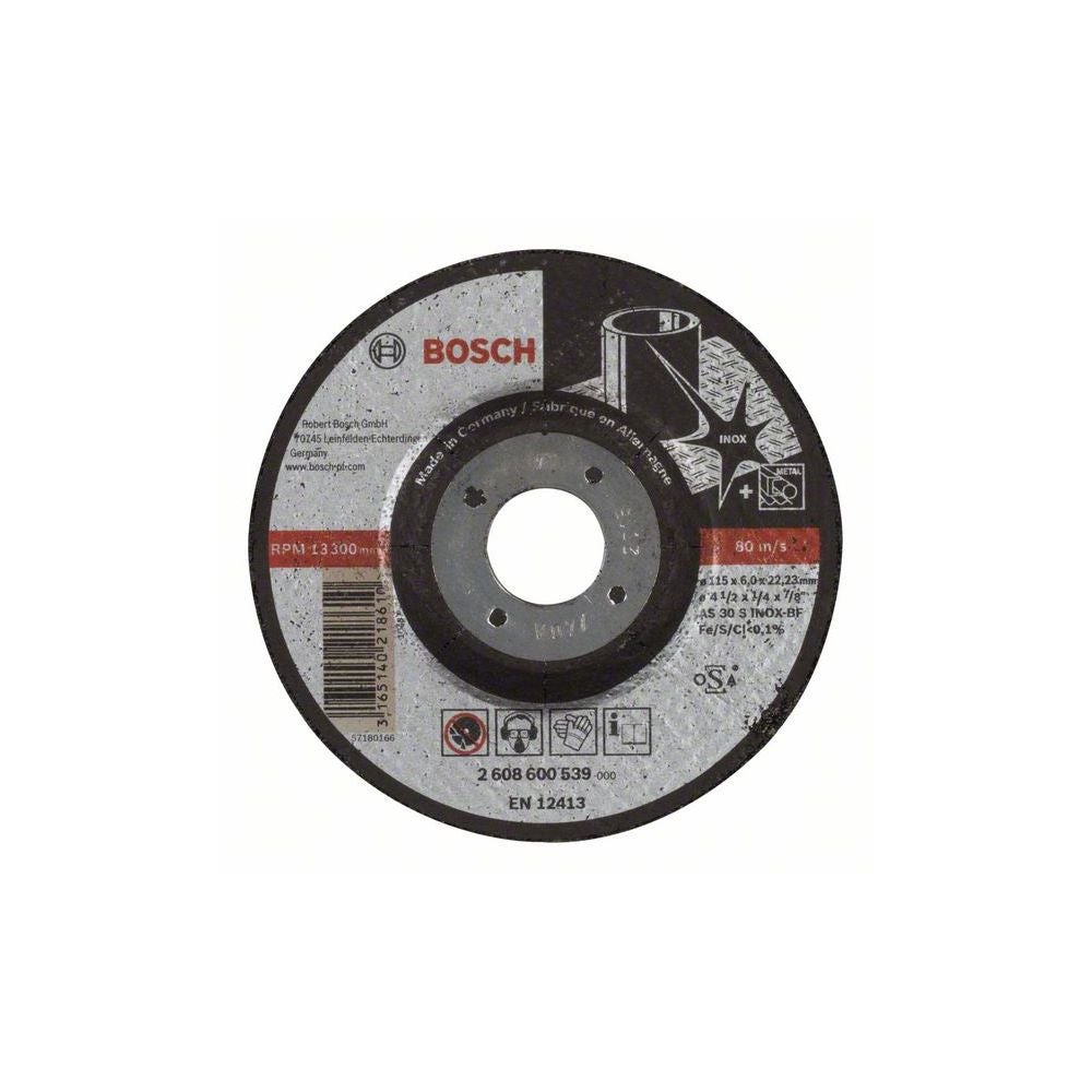Bosch PRO Stainless Steel Schruppscheibe, 115 x 6 x 22,23 mm #2608600539