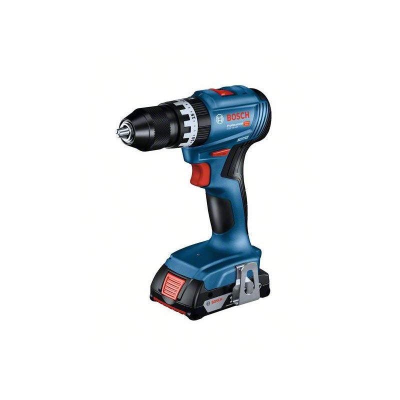 Bosch Combo Kit 2-tlg. 18V: GSB 18V-45 + GBH 18V-22 + 2 x Akku 4.0Ah, Schnellladegerät #0615A50039