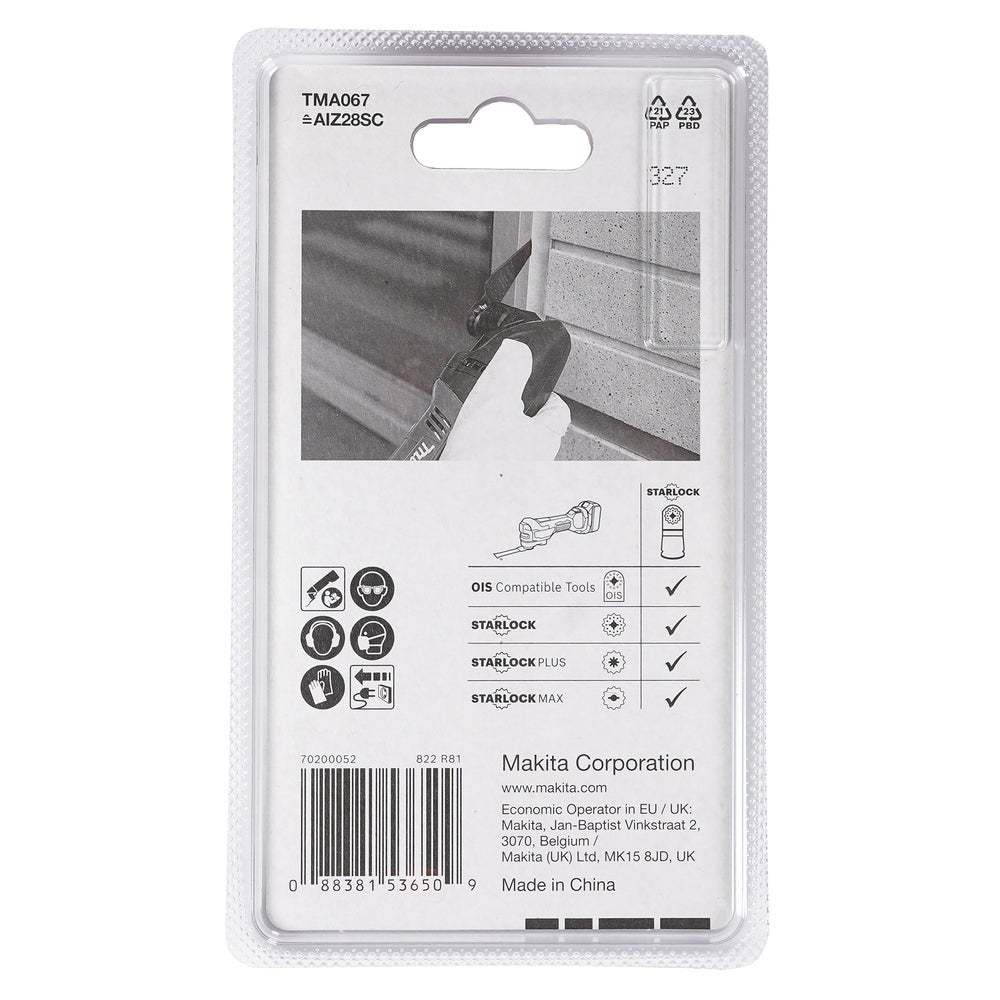 Makita Dichtungsschaber HCS, 28 x 40 mm, TMA067 #B-65006