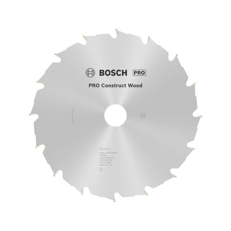 Bosch PRO Construct Wood Kreissägeblatt, 230 x 2,8 x 30 mm #2608640635
