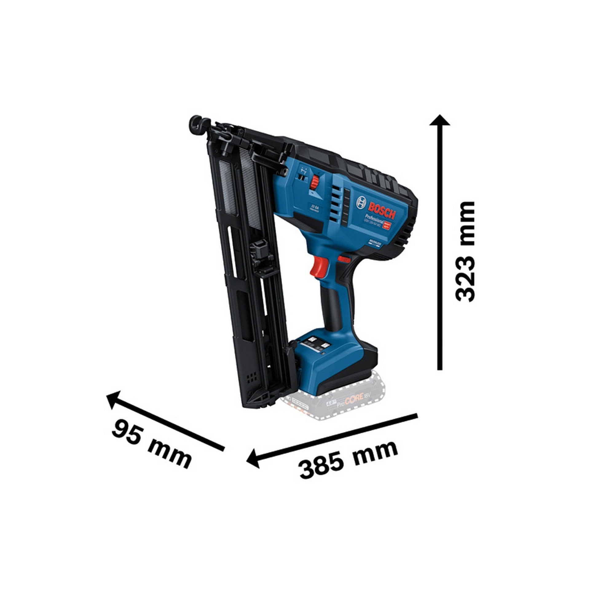 Bosch Akku-Holznagler GNH 18V-64 MD #0601482200