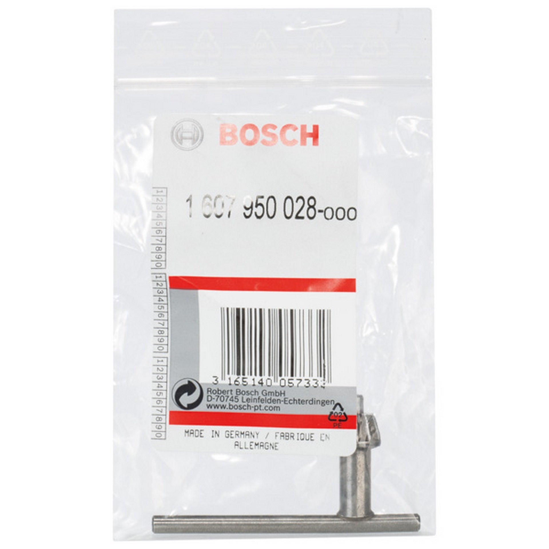 Bosch Ersatzschlüssel, 4 x 30 x 60 mm #1607950028