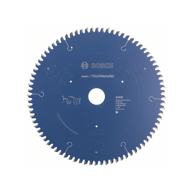 Bosch EXPERT Multi Material Kreissägeblatt, 254x2,4/1,8x30 mm, Z80 #2608642528