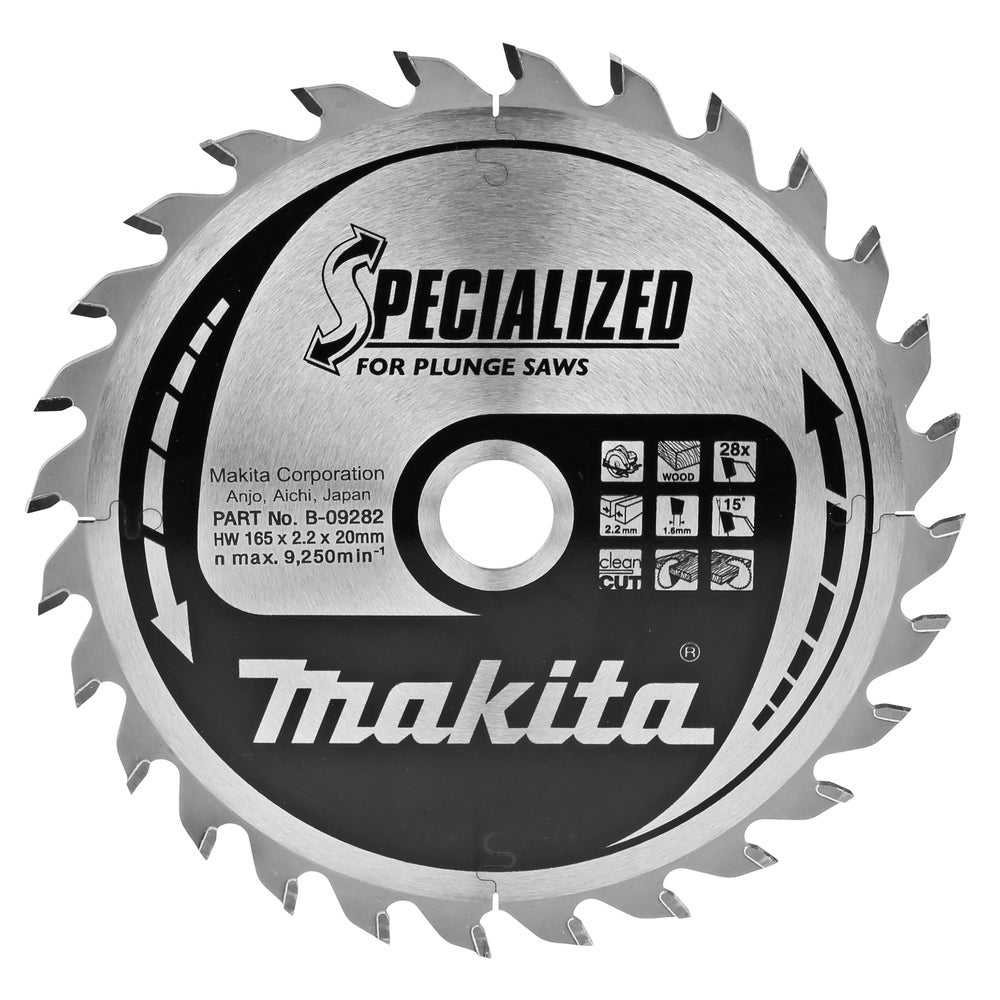 Makita Kreissägeblatt, Spezial für Tauchsägen #B-09282