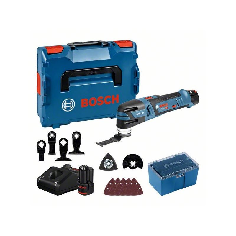 Bosch Akku-Multi-Cutter GOP 12V-28, 2 x Akku GBA 12V 3.0Ah #06018B5006