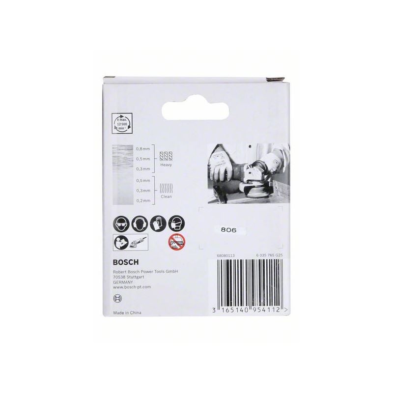Bosch PRO Metal clean X-Lock Topfbürste, 75 x 0,3 mm #2608620725