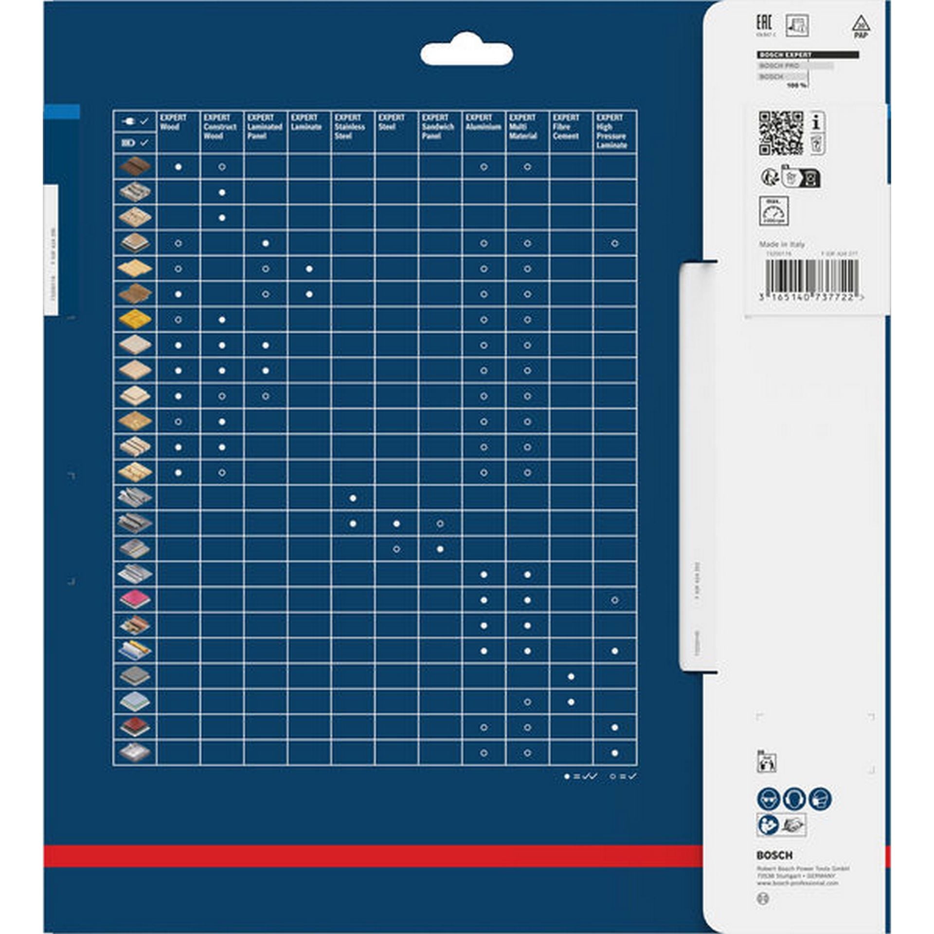 Bosch EXPERT Steel Kreissägeblatt, 254x2,6/2,2x25,4 mm, Z60 #2608643059