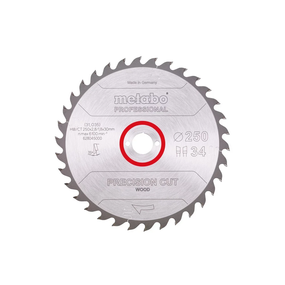 Metabo PrecisionCutProf 250x30 34 WZ 15°
