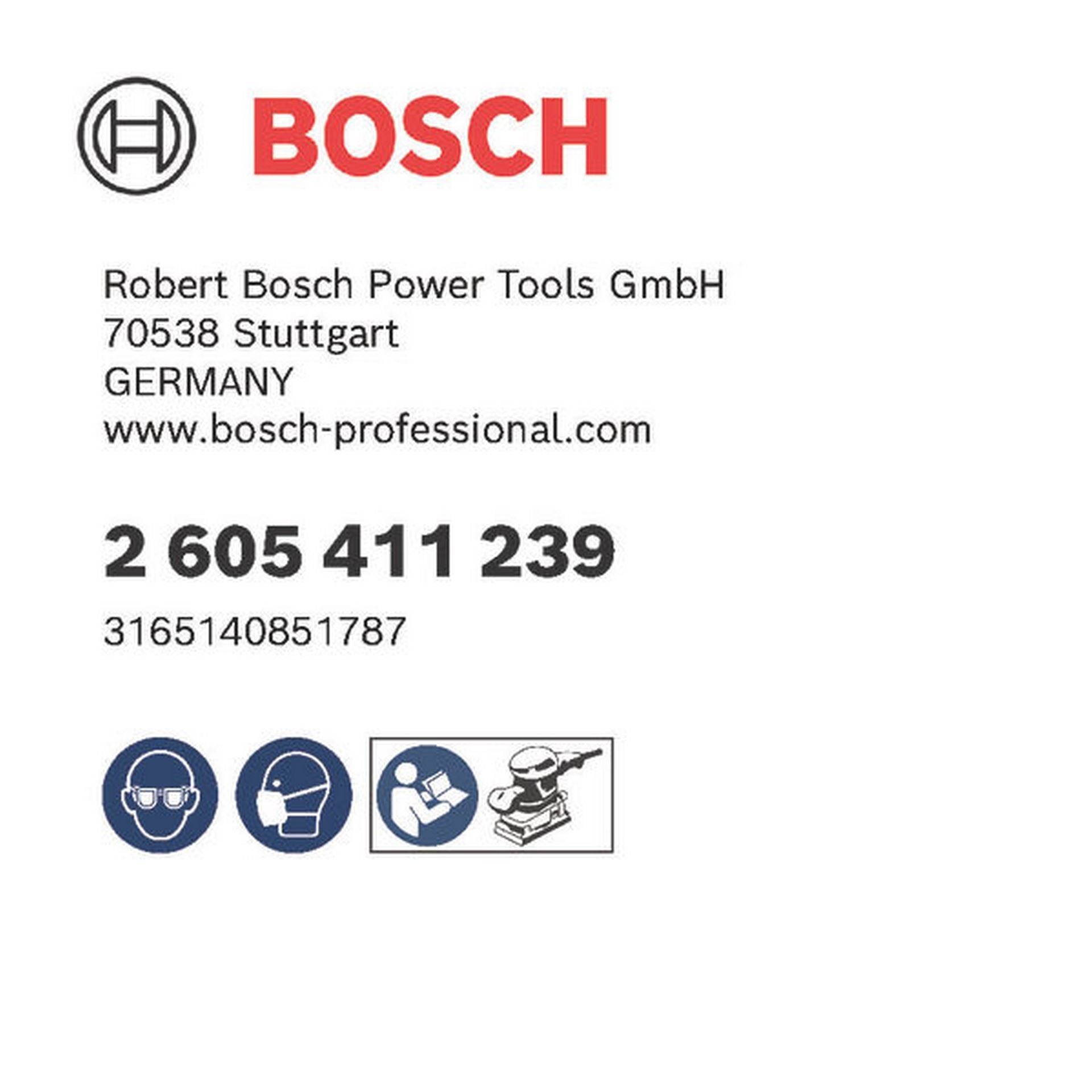 Bosch Staubbox-Filter (schwarze Ausführung), passend zu: 18V-10 Professional #2605411239