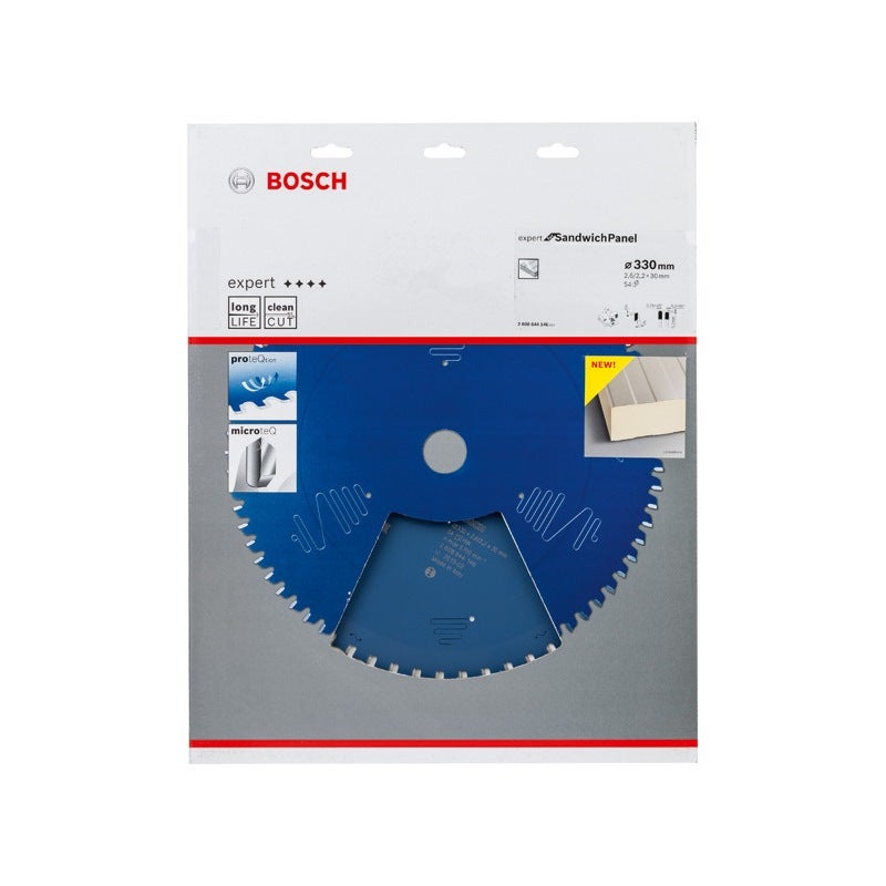 Bosch EXPERT Sandwich Panel Kreissägeblatt, 330x2,6/2,2x30 mm, Z54 #2608644146